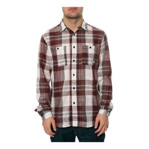 AMBIG Mens The Jarred LS Button Up Shirt, NWT